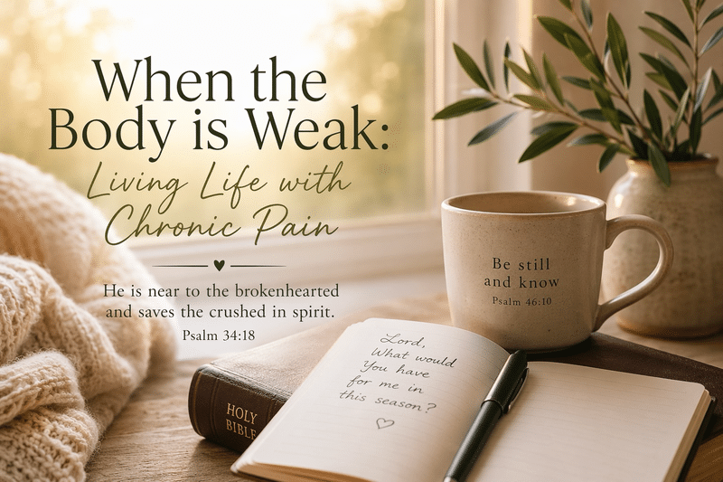 When the Body Is Weak Living Life with Chronic Pain